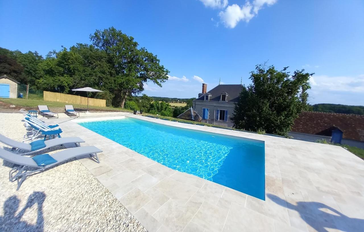 Villa Du Cerf Thibault Le Blanc Bagian luar foto